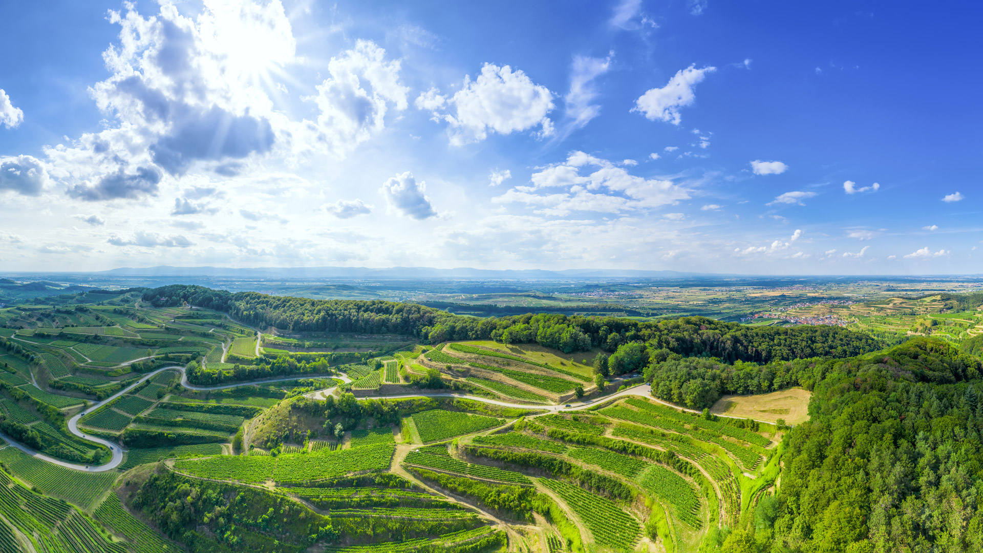 Hintergrund Kaiserstuhl